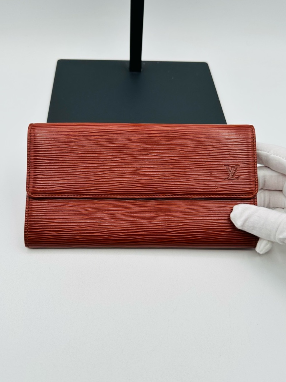 Louis Vuitton Long Epi Flap Wallet